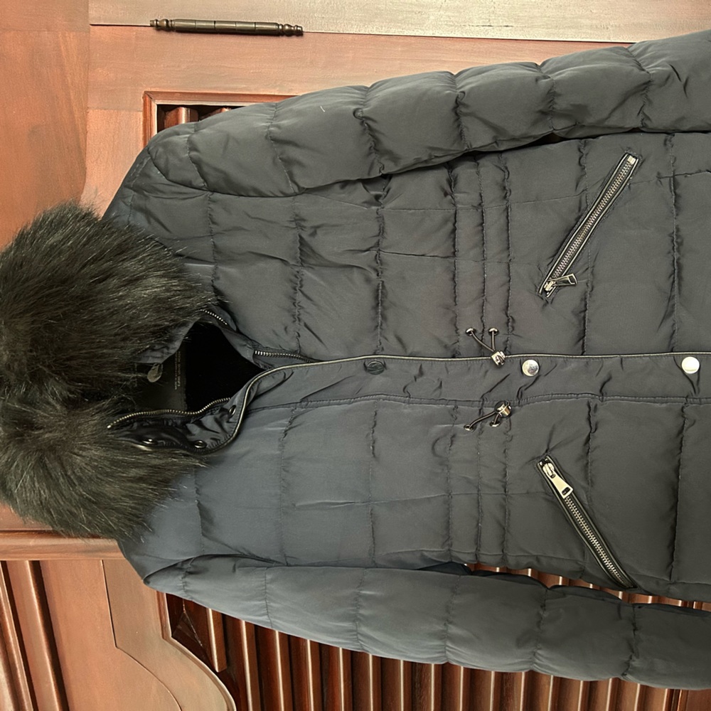 Zara down puffer coat